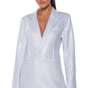 AKIRA POP STAR SHINE BRIGHT RHINESTONE BLAZER